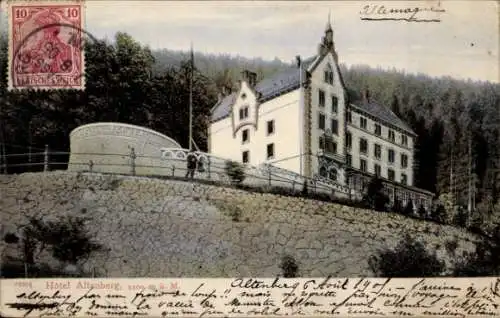 Ak Neubois Gereuth Elsass Bas Rhin, Hotel Altenberg