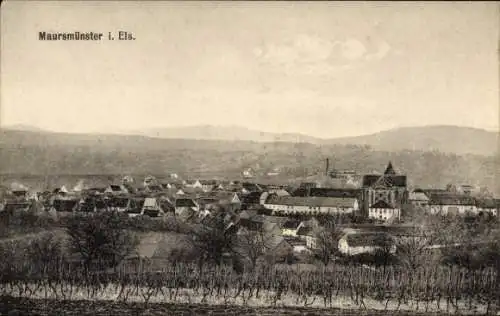 Ak Marmoutier Maursmünster Elsass Bas Rhin, Gesamtansicht