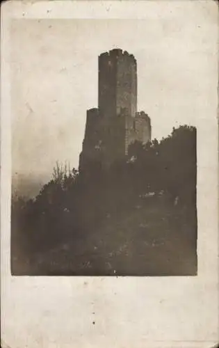 Foto Ak Scherwiller Scherweiler Elsass Bas Rhin, Burg Ortenberg