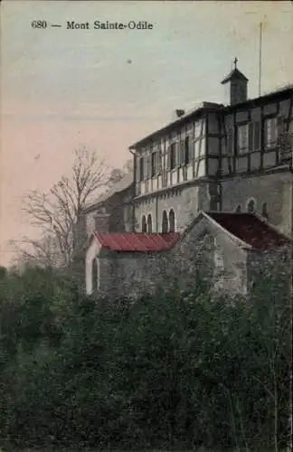 Ak Obernai Elsass Bas Rhin, Odilienberg Mont Sainte Odile