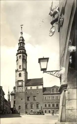 Ak Görlitz in der Lausitz, Altes Rathaus