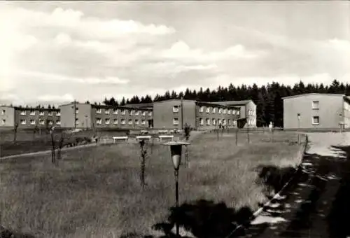 Ak Almsfeld Thale im Harz, VEB Harztourist, Bettenhäuser