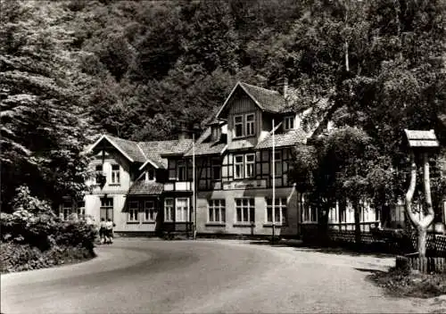 Ak Treseburg Thale im Harz, FDGB Erholungsheim Luppbode