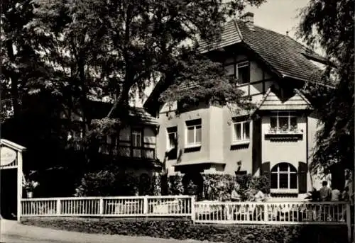 Ak Ferch am Schwielowsee, HO Gaststätte Haus am See
