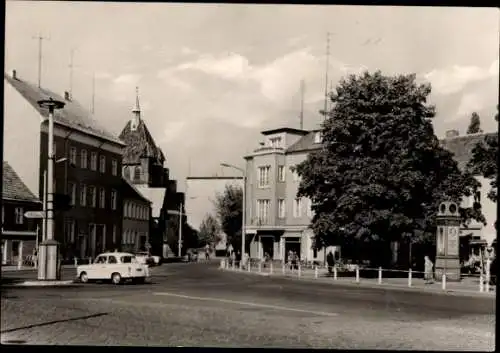 Ak Guben in der Niederlausitz, Wilhelm Pieck-Straße