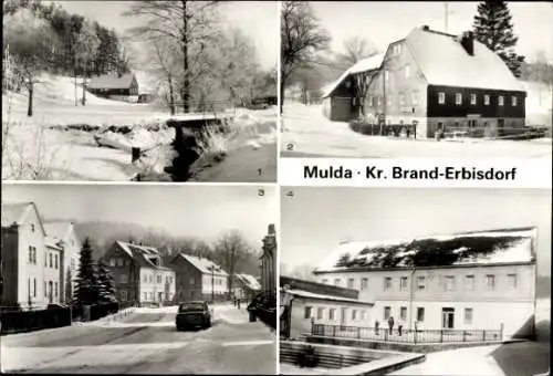 Ak Mulda im Erzgebirge, Ferienlager Karl Marx, Ferienheim des VEB Kombinat Feinmechanische Werke