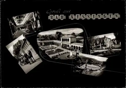 Ak Bad Kissingen Unterfranken Bayern, Gesamtansicht