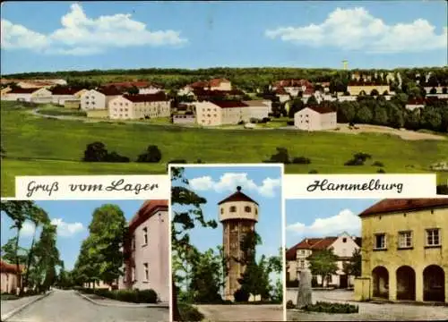 Ak Hammelburg in Unterfranken Bayern, Gruß vom Lager Hammelburg