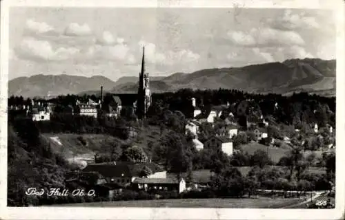 Ak Bad Hall Oberösterreich, Gesamtansicht
