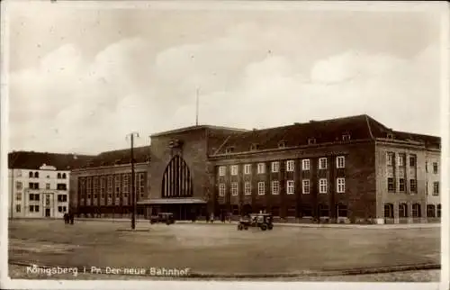 Ak Kaliningrad Königsberg Ostpreußen, Bahnhof