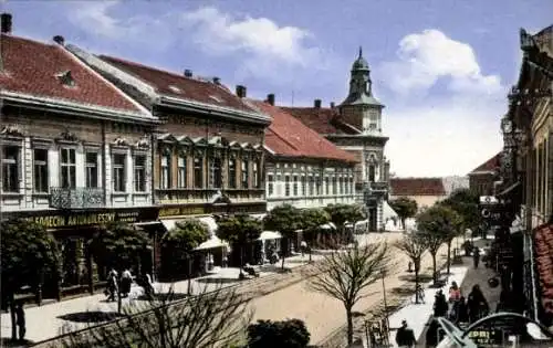 Ak Veliki Beckerek Zrenjanin Serbien, König Alexander Gasse