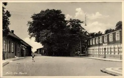 Ak Borris Ringkøbing Ringköbing Skjern Dänemark, Straßenansicht