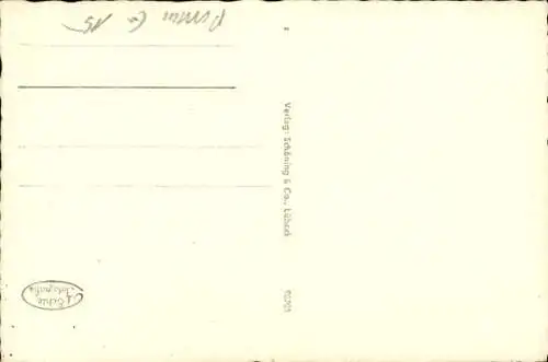 Ak Stettin Pommern, Teilansicht der Stadt, Blick auf die Hansabrücke