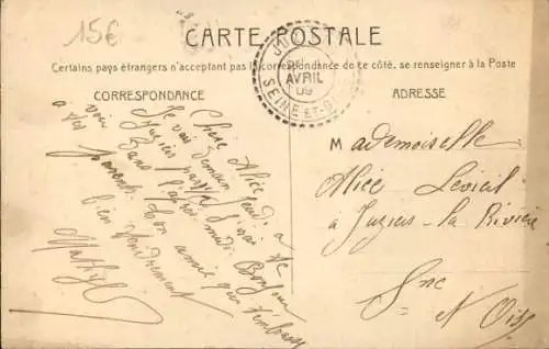 Ak Levallois Perret Hauts de Seine, Rue Danton