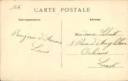 Ak Asnières sur Seine Hauts-de-Seine, Rue de Normandie, A la Menagere