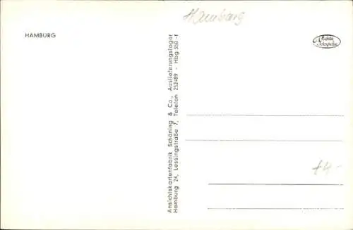 Ak Hamburg Mitte Neustadt, Alsterarkaden, Panorama