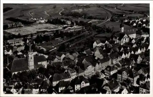 Ak Ehingen an der Donau, Ehingen (Donau) v. Flug