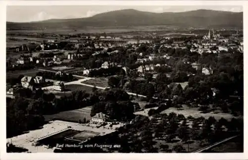 Ak Bad Homburg vor der Höhe Hessen, Fliegeraufnahme