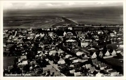 Ak Büsum im Dithmarschen, Fliegeraufnahme