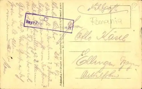 Ak Focșani Fokschan Rumänien, Moldau Platz, Marktstände