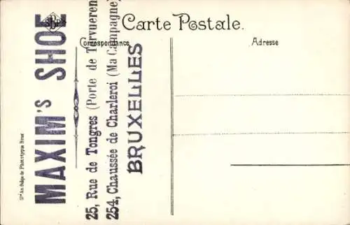 Ak Hund fährt Rad, Radfahrer, Vermenschlichter Hund