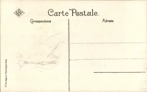 Ak Vogel beim Angeln, Angelrute
