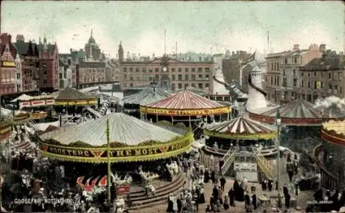 Ak Nottingham East Midlands England, Goose Fair