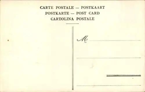 Künstler Ak Debeukelaer Cacao, vermenschlichte Katzen an einem Tisch, Reklame