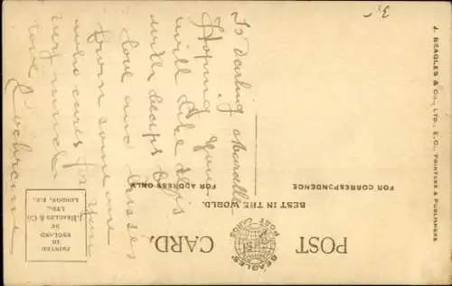 Ak Königin Maud von Norwegen mit Prinz Olav