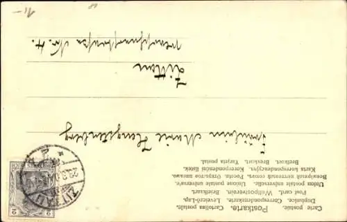 Künstler Ak Junge Frau, Portrait