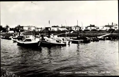 Ak Kerkdriel Maasdriel Gelderland, Jachthaven Camping Den Bol