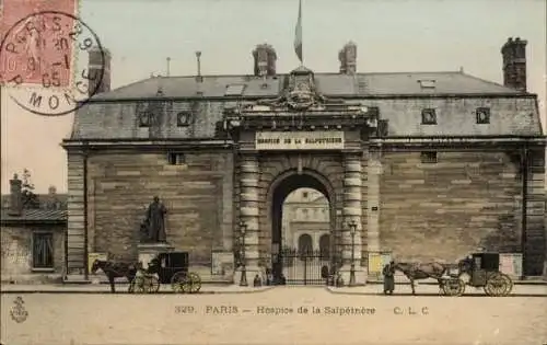 CPA Paris, Hospice de Salpetnere