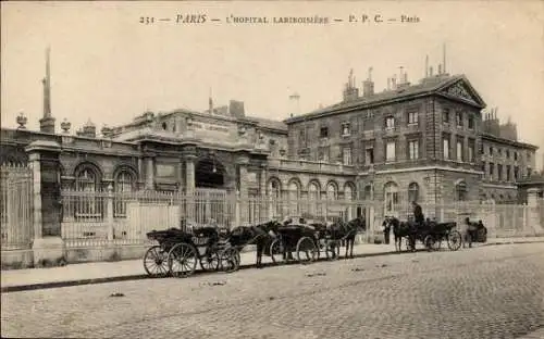 Ak Paris,  L'Hopital Lariboisiere