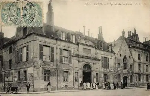 CPA Paris, Hopital de la Pitie