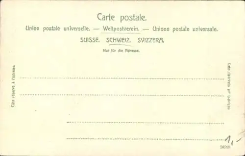 Künstler Ak Autun Saône et Loire, Vue generale