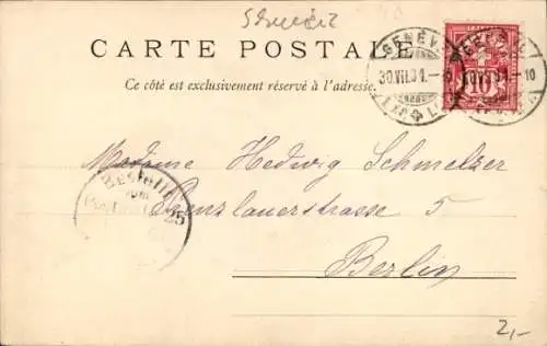 CPA Chamonix Mont Blanc Haute Savoie, Mer du Glace