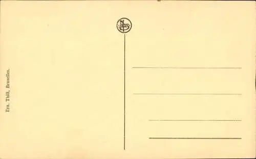 Ak Waulsort Ardennes, Touristenboot, Landungssteg