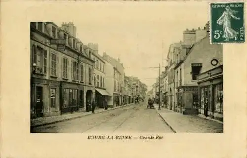 Ak Bourg la Reine Hauts de Seine, Grande Rue
