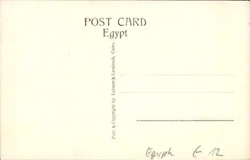 Ak Port Said Ägypten, Prince Farouk Street