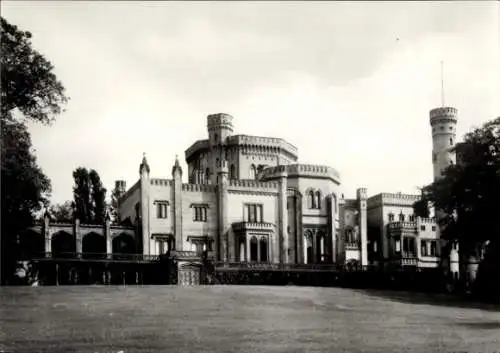 Ak Babelsberg Potsdam in Brandenburg, Schloss, Museum für Ur- und Frühgeschichte-Seeseite