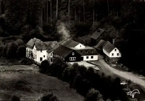 Ak Windheim Hafenlohr im Spessart Unterfranken, St. Hubertus Wirtshaus im Spessart
