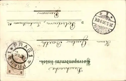 Ak Praha Prag Tschechien, Pulverturm