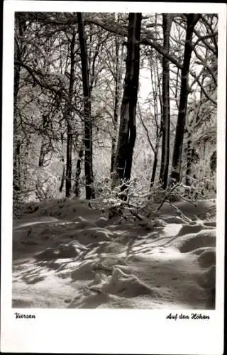 Ak Viersen in Nordrhein Westfalen, Auf den Höhen, Winter