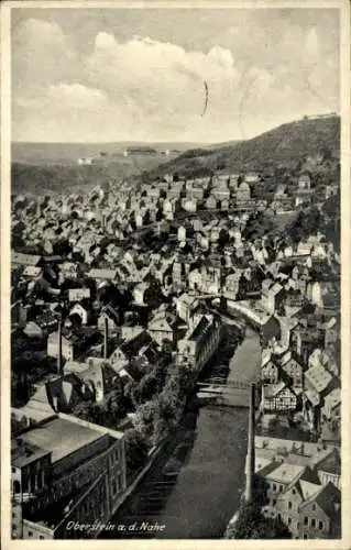 Ak Oberstein an der Nahe, Gesamtansicht