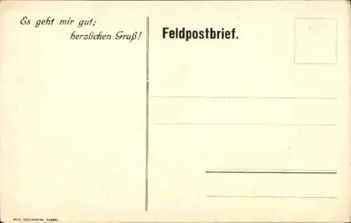 Ak Kassel in Hessen, Vorderseite: Das Königliche Hoftheater in Kassel.