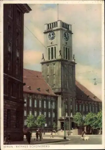 Ak Berlin Schöneberg, Rathaus