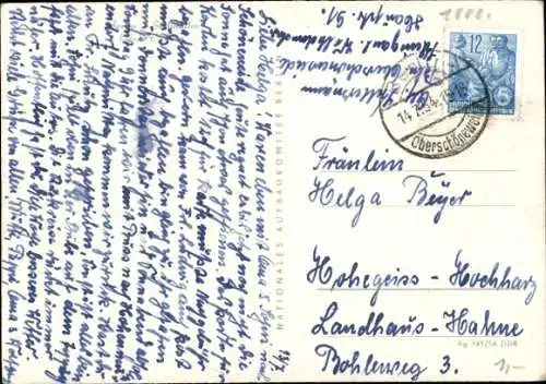 Ak Berlin Friedrichshain, Stalinallee