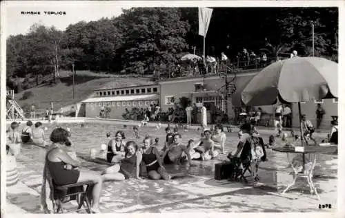 Ak Rimske Toplice Römerbad Slowenien, Freibad