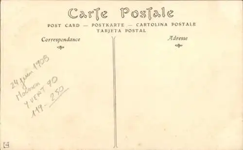 CPA Le Dirigeable Militaire La Republique