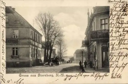 Ak Torzym Sternberg Neumark Ostbrandenburg, Straße